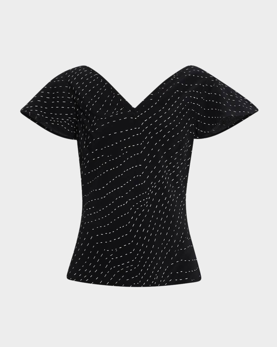 Yvonne V-Neck Top